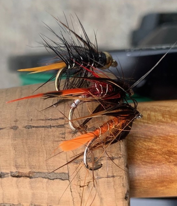Team of wet flies - William Dickson